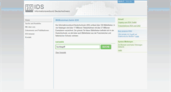 Desktop Screenshot of informationsverbund.ch
